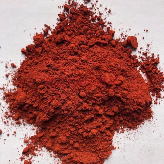 Powder Ferric Oxide CAS 1309-37-1 Colour Red Origin China Density 5.24 Type Synthetic EINECS 215-168-2 Appearance - Image 1