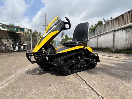 Electric Snowmobile Tracked Vehicle Unique ATV - Image 4