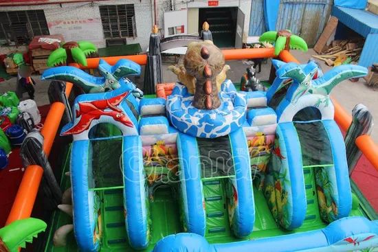 Commercial Grade Obstacle Course Inflatable Outdoor Inflatable Bounce Playground Chob575 - Image 4