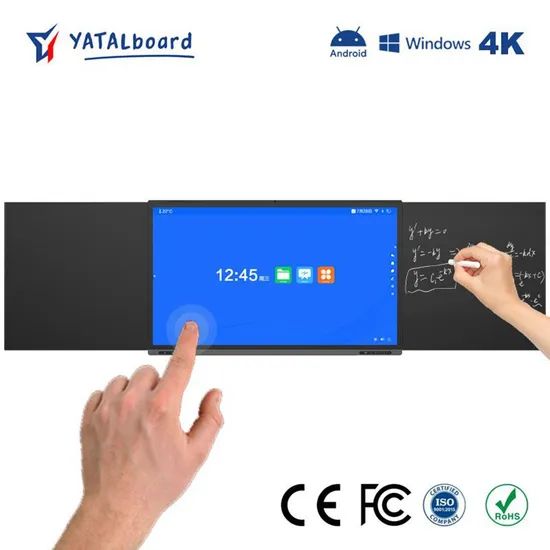 75 86inch Smart Blackboard Educational Teaching Screen LED LCD Touch Screen Computer Smart Board - Image 2