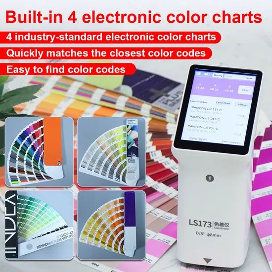 Portable Test Machine Colorimeter Ls173 Multi-Function Digital Color ...