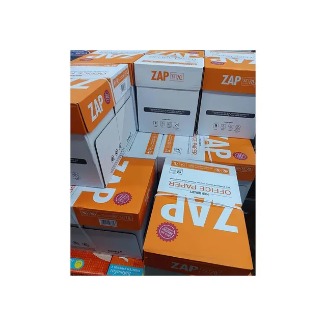 Export Grade ZAP Paper A4 Copy Paper 100% Virgin Wood Pulp 80gsm Smooth Surface for Bulk Shipment - Image 5