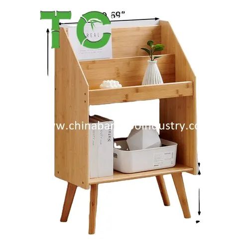 TCBS008 Bamboo Wood Storage Holders Rack Natural 1Y MOQ500 Trademark TC Condition New Folded Unfolded Model NO. TCBS008 HS Code 4419190000 - Image 4