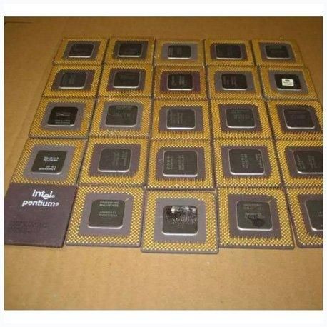 SCRAP COMPUTER MOTHERBOARDS AND CPU CERAMIC PROCESSOR SCRAPS - Image 1