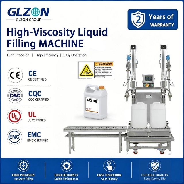 High-Viscosity Liquid Filler Jerry Can Filling Machine Adhesive Filling Machine Glue Filling Equipment Thinner Filling M - Image 4