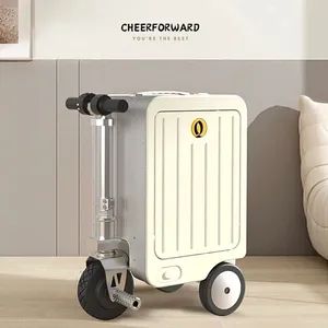Smart Riding Boarding 20 Inch Electric Motorized Suitcase Scooter Luggage - Image 3