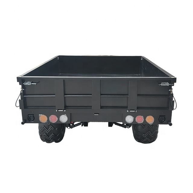 Heavy Duty Utility Tilt Dump Cargo Box Trailer Hydraulic Tipper Trailer - Image 5