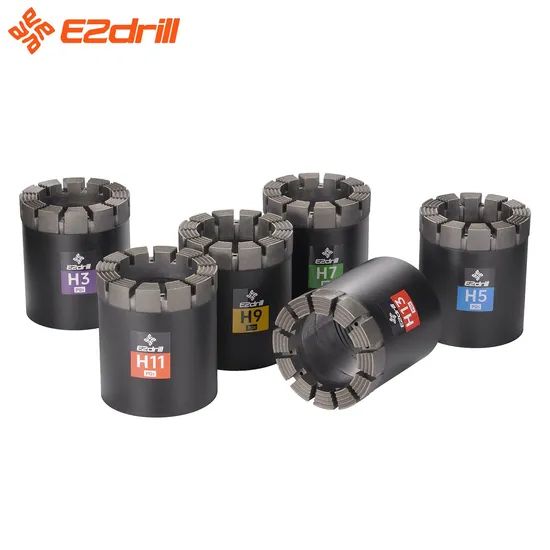 Pq3 Impregnated Core Drill Bits Length 15 HRC -10°-50° Model NO. PQ3 Material Diamond Trademark EZdrill HS Code 8207191000 - Image 2