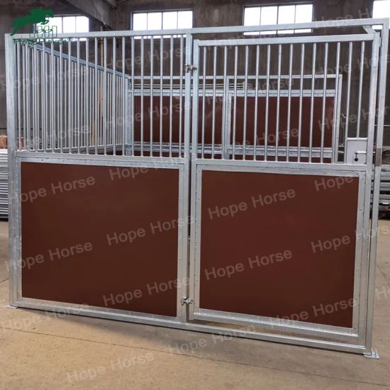 Safe and Portable Australian Standard Portable Galvanized Horse Stable Panel Stall House Equipment - Image 6