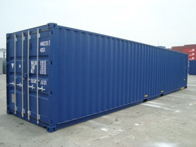 Containers For Export / 45′ HCPW Shipping Container Blue - Image 4