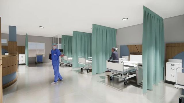 Hospital Interior Designing Service Space Layout Optimization Ensures Smooth Customer Flow And Maximizes Display Areas Product Presentation Enhancement Highlights Products Effectively, Making Them More Appealing To - Image 1
