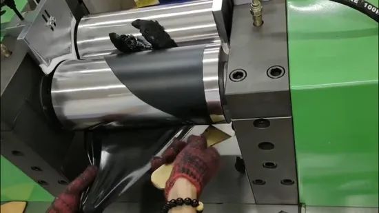 6 Inch Lab Rubber Two Roll Mill Open Rubber Mixing Machine Origin China Condition New Trademark Xihua Model NO. - Image 6