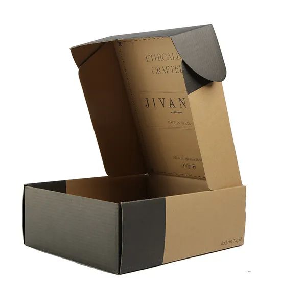 Recycled Logo Printing Corrugated Boxes Custom Mail Box Size Middle Shape Square Trademark FPG Brand Name Fpg Weight <0.5 - Image 6