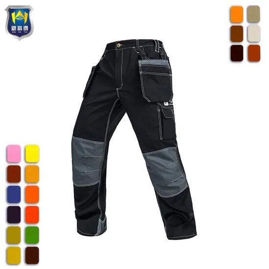 Industrial Mens Elastic Work Cargo Pants Color Blue Fabric Twill Gender Unisex Structure Baggy Size Custom Size Accessories - Image 4