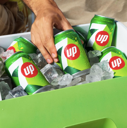 7UP Zero Sugar Lemon & Lime Soda 330ml Can – Wholesale Soft Drink Supply - Image 1