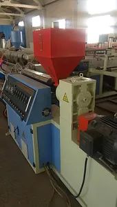 PVC Conical Twin Screw Plastic Extruder Price Control PLC Exhaust Exhaust Screw Twin-Screw Main Motor 37 Kw Warranty 2 Years - Image 5