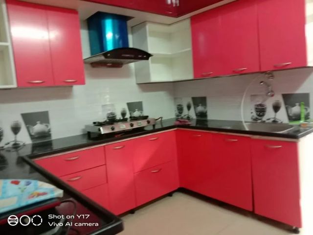 Modular Modern Kitchen Warranty 10 Years Appearance Modern Door Finishing Acrylic Kitchen Design Straight Kitchen Layout - Image 5