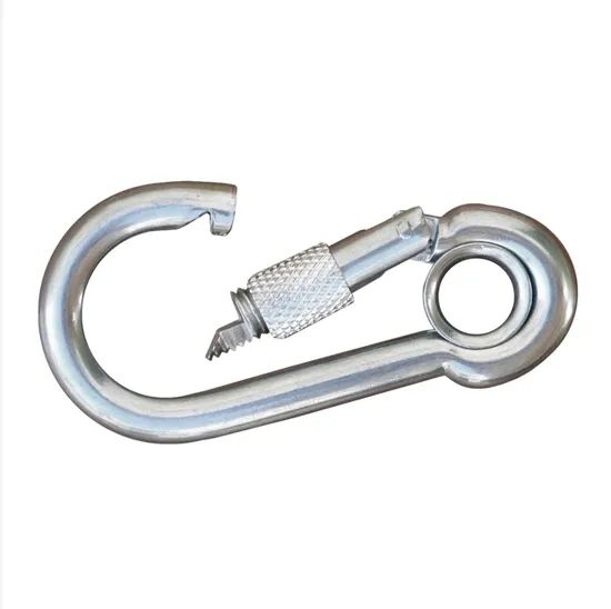 Rigging Hardware Hook Stainless Steel Spring Snap Hooks with Eyelets and Screw Nuts - Image 2