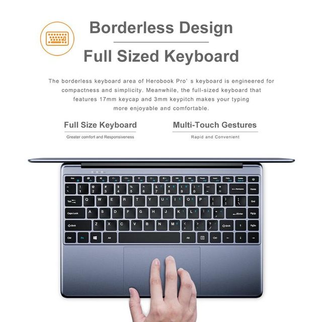 CHUWI Buy Online Dimension 332*214*21.3mm Import Canada CHUWI Netbook Toshib Laptops Prices in China - Image 4