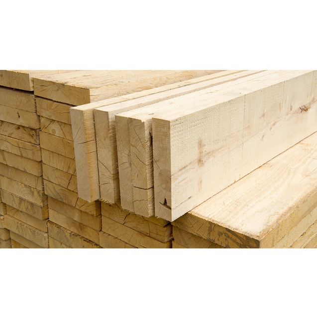 Spruce Sawn Wood - Durable and Versatile Timber for Construction - Image 1