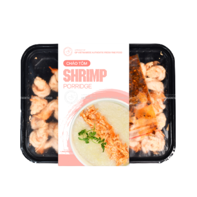 Porridge Shrimp 1960Gram Fast Delivery Convenience 6 Serving In 1 Box Ready To Eat Ppe Trays Vietnam Manufacturer - Image 5