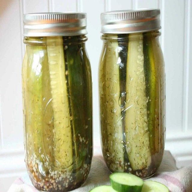 Vegetarian Canned Pickled Cucumber Brine Preservation Process Steamed Processing 36 Month Shelf Life - Image 1