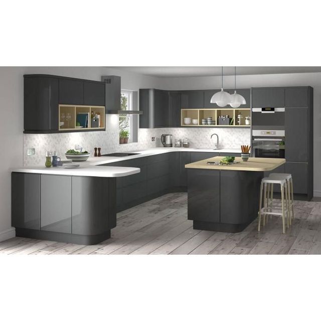 Plywood German Modular Kitchen, Base Unit Depth: Standardized - Image 1