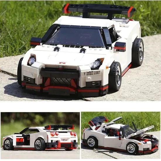 1024 PCS Bricks Building Blocks Model Sport Racing Car Blocks for Kids - Image 2
