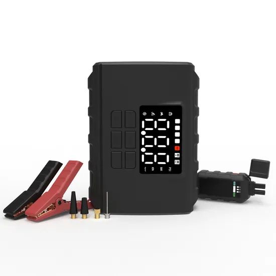Ultimate 12000mAh Portable Power Bank and Jump Starter Input 5V Color Black Model NO. S-T27 Cycle Life 3000X Modelnumber - Image 1