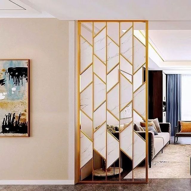 Aluminium Frame Glass Partition Design Plain Thickness 6 mm Finishing Matty Insulation Thermal System Thickness 45mm Partition Style Grid - Image 12