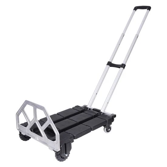 2 in 1 Solid Construction Utility Cart Pull Cargo Trailer Style Folding Trademark OEM Wheel Amount 4 Model NO. P-15 Warranty 1 - Image 1