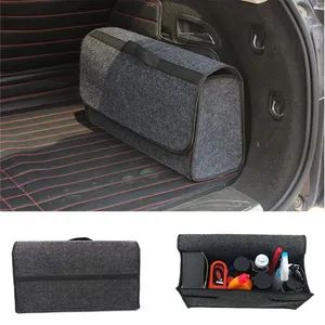 Car Trunk Organizer Felt Cloth Collapsible Trunk Tools Box Color Black Origin China Material Felt Trademark None Sales Manager - Image 3