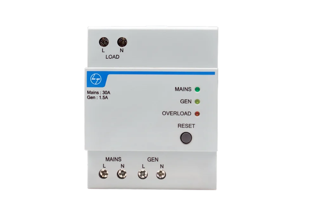 30 A Automatic Changeover With Current Limiter( ACCL) 110 111 024 025 Brand L & T Current Rating 30 A Voltage Rating 240 - Image 2