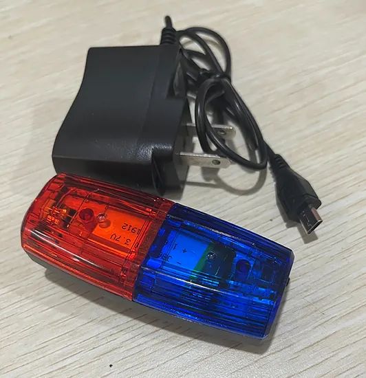 Multi-Functional Red and Blue Strobe Duty Light Rescue Safety LED Shoulder Light - Image 5