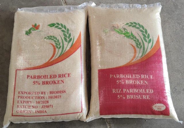 Parboiled rice 5% broken - Image 1