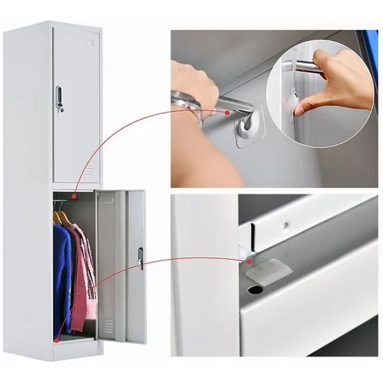 Classic design Double Doors Steel Locker Model NO. CA2 Condition New Trademark BOLICE HS Code 94031000 Number of Locker - Image 3