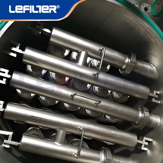 Stainless Steel Candle Filter for Ships Style Vertical Model NO. LF-80 HS Code 8421999090 Trademark lefilter Performance - Image 5