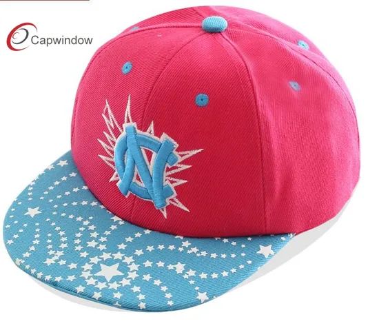 Customizable 3D Embroidery Snapback Cap with Screen Printing - Image 2