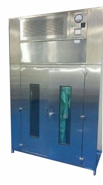 Stainless Steel Garment Storage Cabinet, For Laboratory Voltage 230 V Frequency 50 Hz Shape Rectangle Phase Single - Image 1