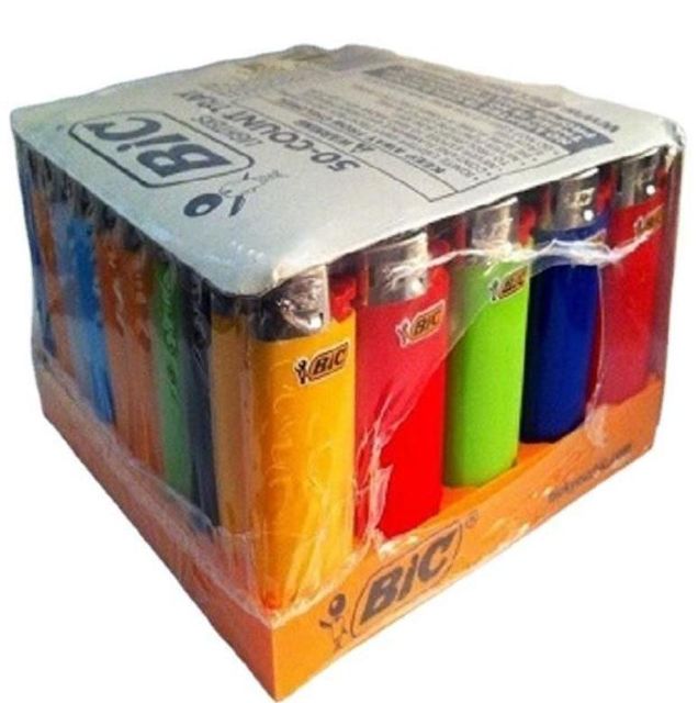 BIC Lighter Maxi J26 & BIC Lighter Mini J25 Top Quality Plastic Bic Gas Lighter / Disposable Cricket Lighter with Custom logo / Refillable Bic Lighter - Image 3