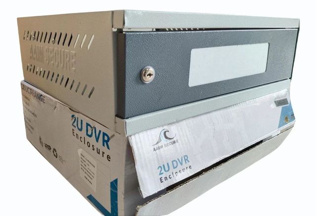 Mild Steel Aaim Secure Metal Rack 2u Size 1U Color White Rack Depth 600mm Material Mild Steel Connectivity protocol - Image 3