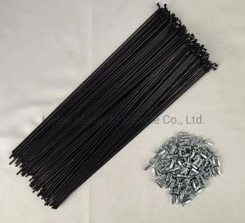 Customized Bicycle Spoke Shape Flat Sample Yes Condition New Material Steel Length 60-150mm HS Code 87149290 Trademark - Image 5
