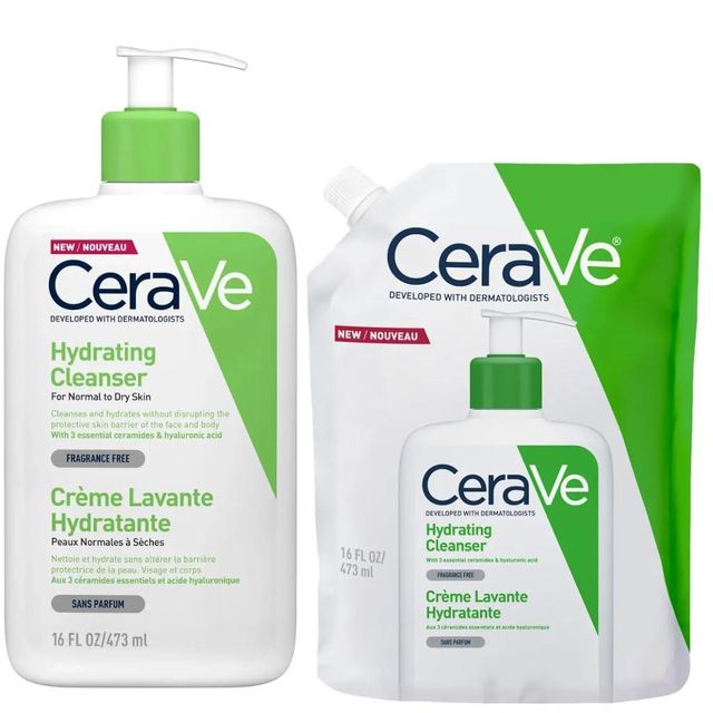 CeraVe Hydrating Face & Body Wash Gentle Moisturizing Non-Foaming Facial Cleanser for Men & Women - Image 3