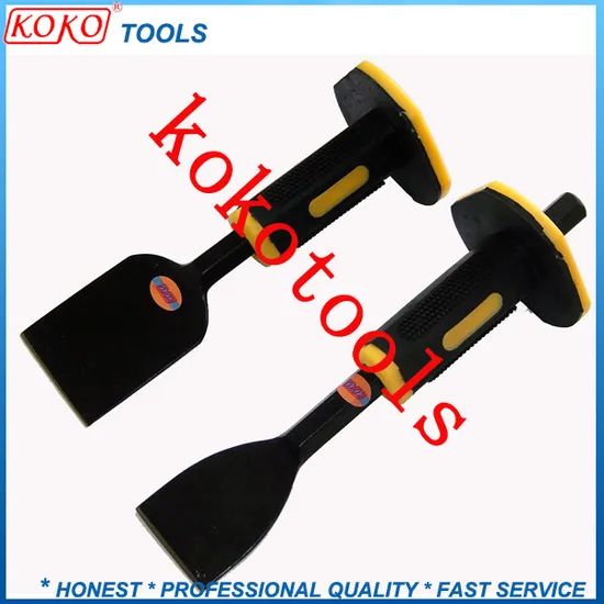 2PCS Carbon Steel Hexagonal Painting Blue Handle Cold Chisels Set - Image 5