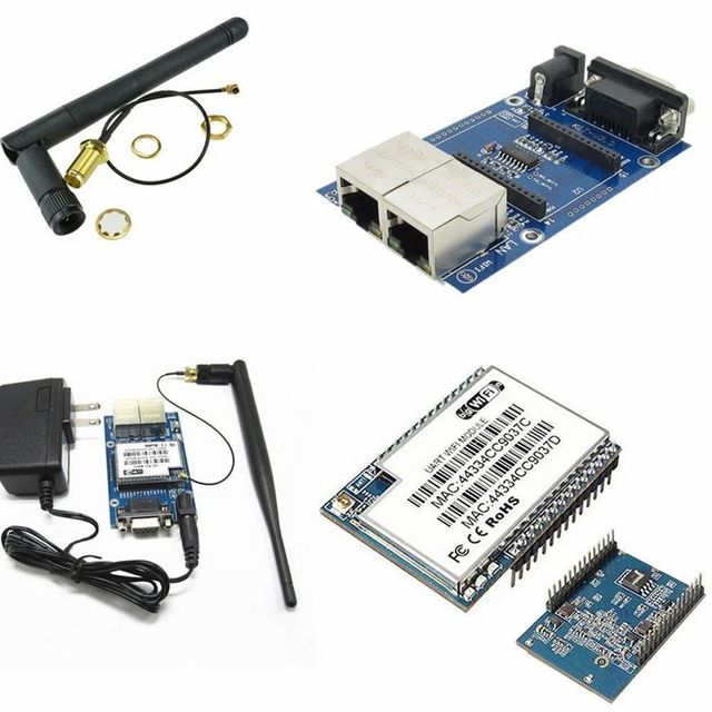 2.4Ghz Hlk Rm04 Wifi Module, For Home Automation Brand HLK Color White Dimension 40*29mm WiFi Frequency 2.4GHz Model Name/Number - Image 1