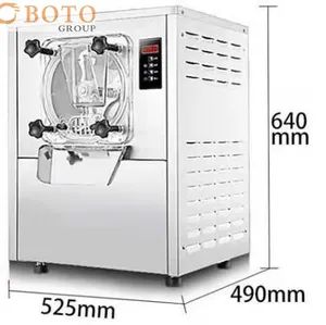 Milk Tea Snack Shop Fashionable Stainless Steel Ice Cream Machine - Image 3