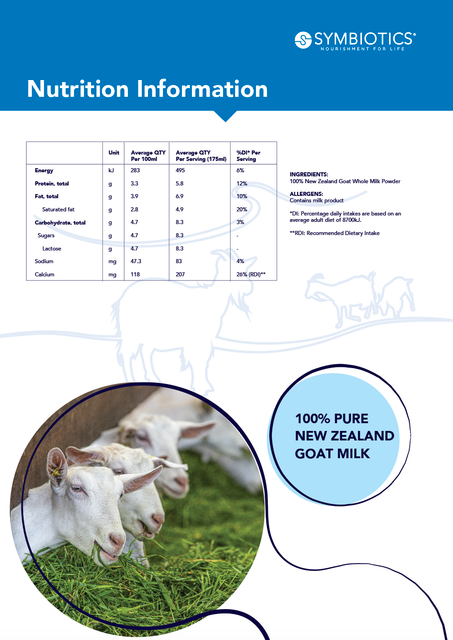 Dairy Products Whole Milk Powder 450g Can Adults Full Cream Tasty 100% New Zealand Pure Goat Powdered Milk - Image 3