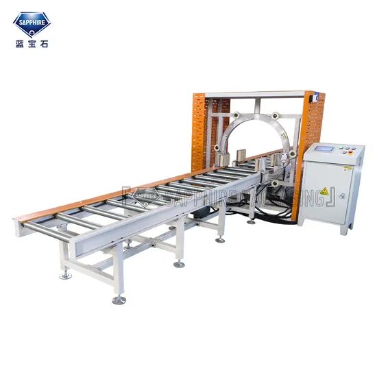 Multi-Function Horizontal Stretch Wrapping Machine S550 for Windows/Doors/Rectangular Tubes Adjustable Packaging Speed High-Efficiency Packaging Machine - Image 6