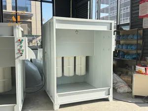 Ailin Customized Electrostatic Powder Coating Machine Powder Recovery Booth Dust Collection Cabinet - Image 4