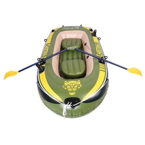 Wholesale 3 People Water Sport Rowing Fishing Boats Kayak PVC Inflatable Boat - Image 3